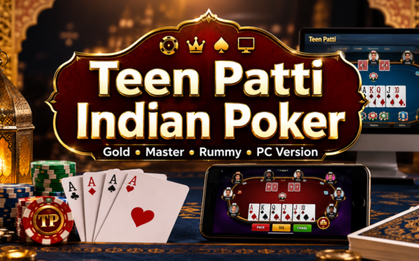 Teen Patti Indian Poker: Teen Patti Gold, Master, Rummy और PC Version की जानकारी