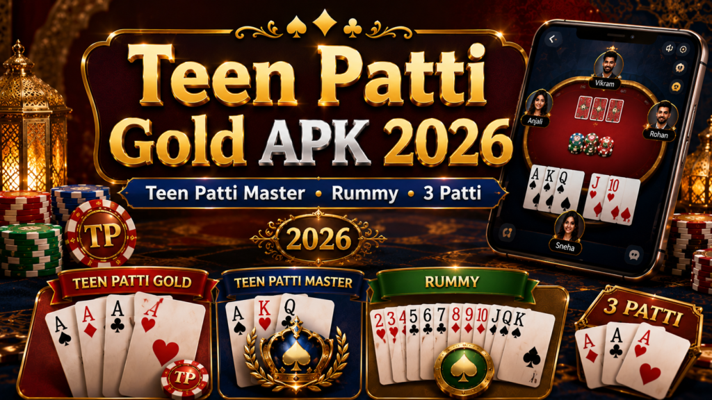 Teen Patti Gold APK 2026 – Teen Patti Master, Rummy और 3 Patti की पूरी जानकारी